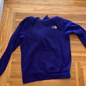 Purple North Face Hoodie